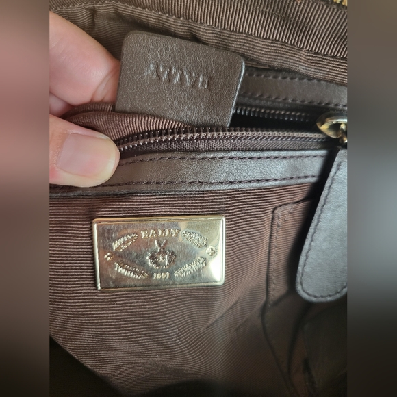 BALLY vintage leather boston bag - Picture 5 of 9